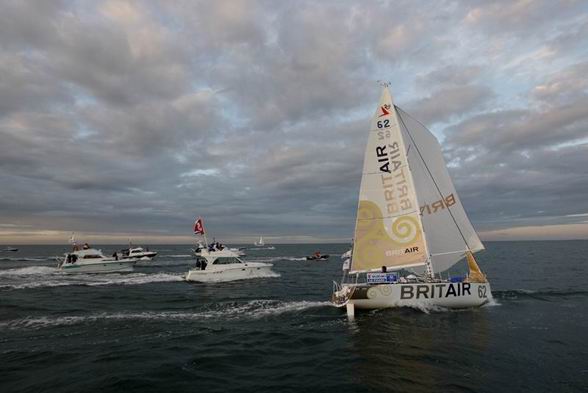 парусные новости, регата Le Solitaire du Figaro, армель ле кле
